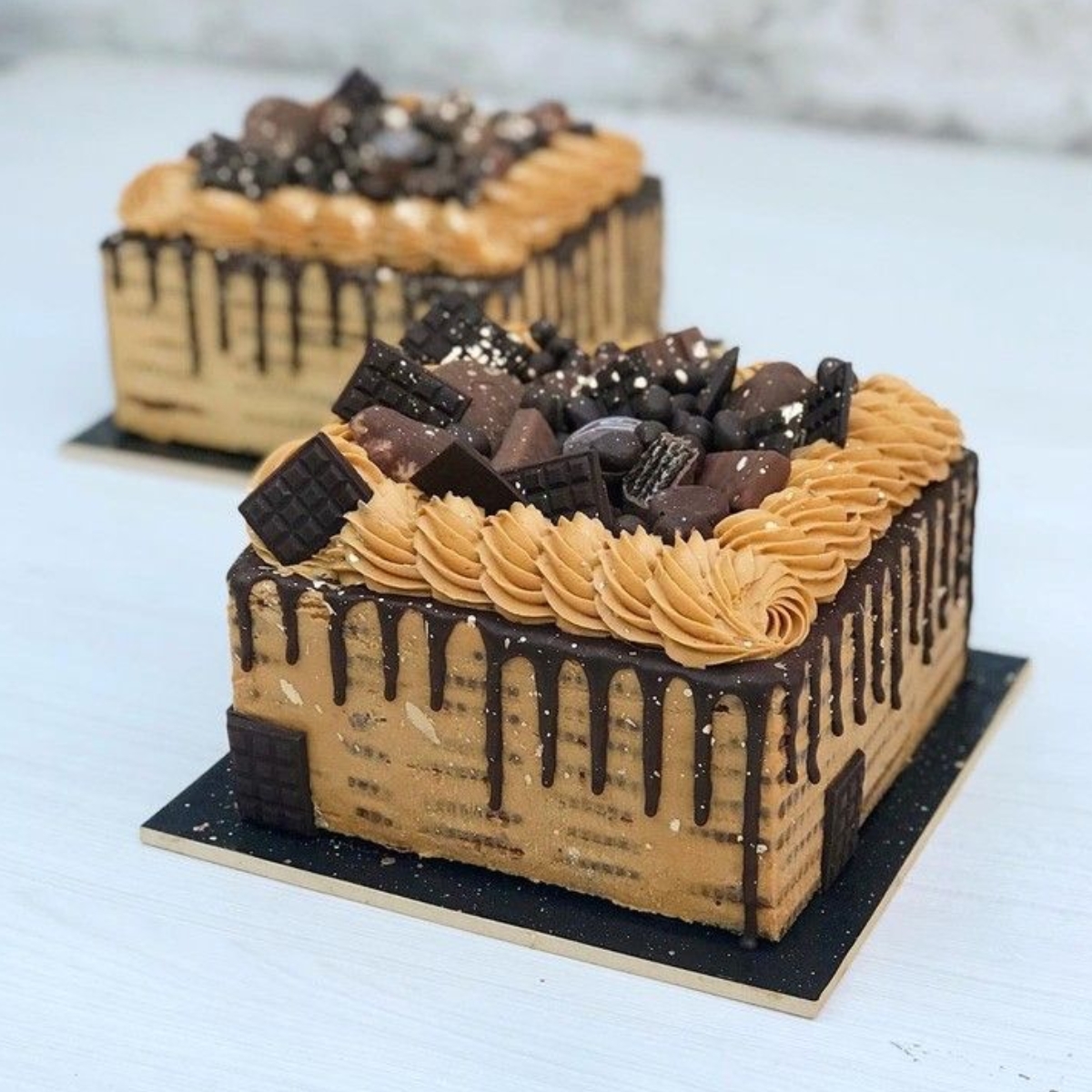 Pastel rectangular: Kinder Bueno